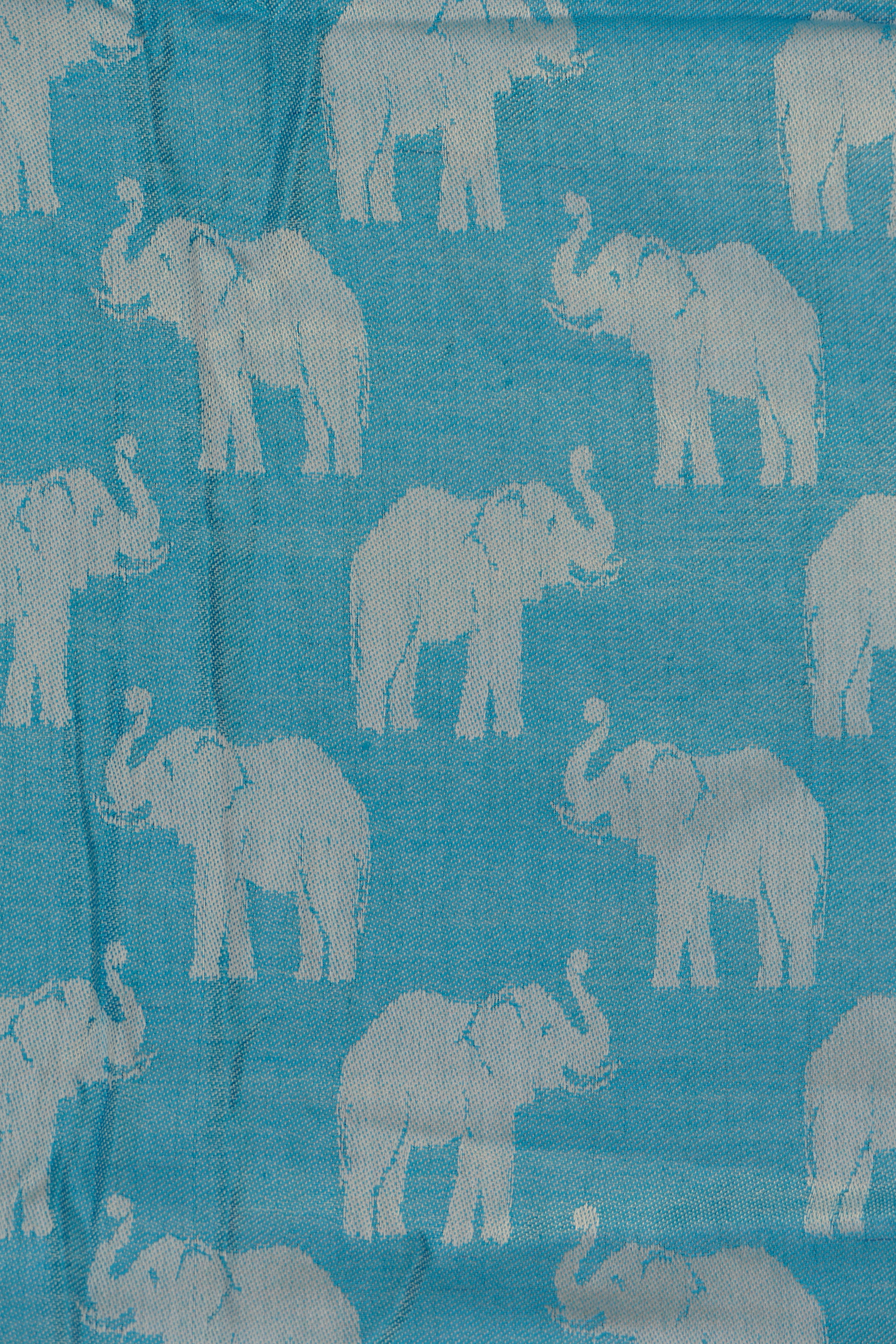 Pure Pashmina Shawl — Natural Grey